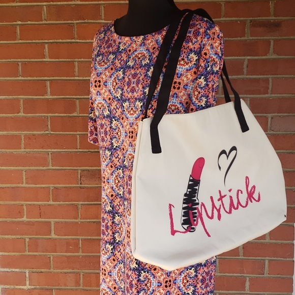 Lipstick. Bags Lipstick Tote Bag Nwot 2 Long X 4 High Poshmark